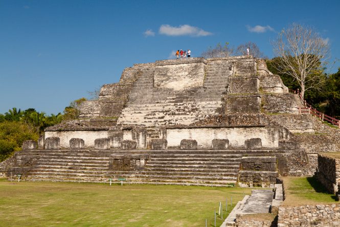 Mayan Temple in Belize