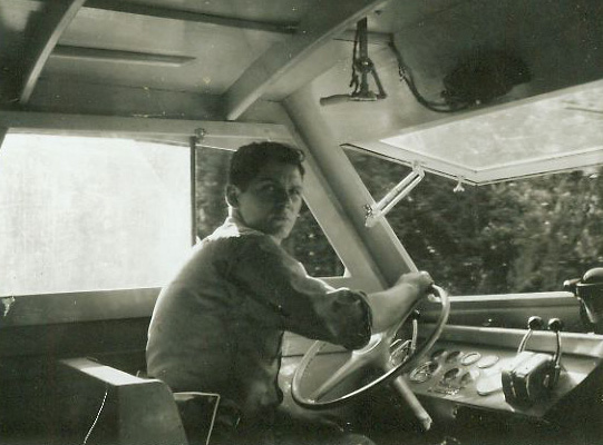 Paul Haines on a Oil Rig Crew Vessel